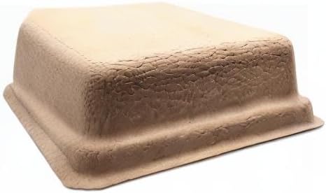 Disposable Cat Litter Box(15 Pack of Trays)(Suitable for Cat, Hamster, Guinea Pig, Mice, Rabbit Eco Friendly 100% Recycled Paper Trays,16.7 * 13.4 * 4.0Inches
