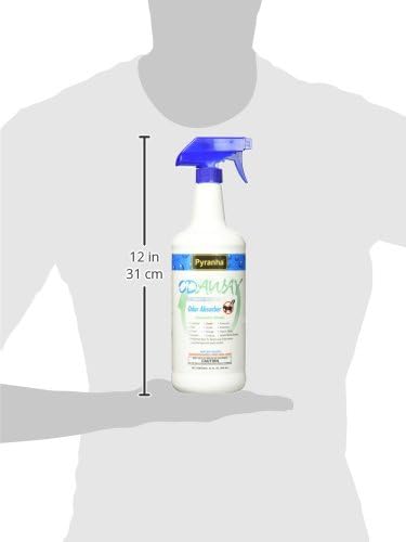 Pyranha Odaway Odor Eliminator Water-Based 32 fl oz. Spray Bottle