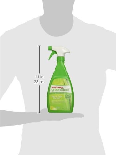 Nature's Miracle Green Leaf Stain & Odor Remover,Water Lily Scent 24 oz