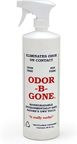 Cat Urine & Pet Odor Remover Spray - All Natural 100% Safe for Pets and Kids - Odor-Free - No Dyes or Perfumes - 32 oz Spray Bottle