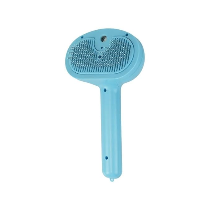 Cat Steam Brush for Indoor Cats – Gentle Cat Hair Brush with Steam Mist, Self-Cleaning Feature, and Quiet Massage Function – Perfect for Shedding, Tangles, and Grooming | Steam Brush for Cats