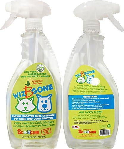 Pet stain and odor remover | 22 ounce | Wizbgone | Dogs and cats stains removal