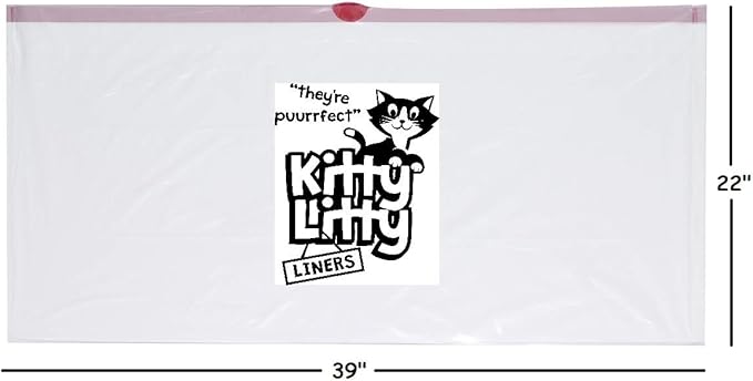 Cat Litter Box Liners 10 Count Jumbo Heavy Duty