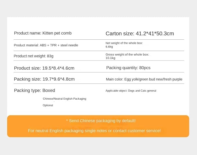 Cat Brush with Release Button, Cat Brushes for Indoor Cats Shedding, Cat Brush for Long or Short Haired Cats, Cat Grooming Brush Cat Comb for Kitten Rabbit Massage Removes Loose Fur (Green Shoot)