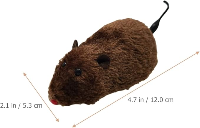 Kisangel Puppy Toys Puppy Toys Puppy Chew Puppy Teething 4pcs Wind Up Mice Clockwork Racing Mice Interactive Cat for Cat Kitten Party Favor Puppy Chew Puppy Teething Kitten Toys Kitten Toys
