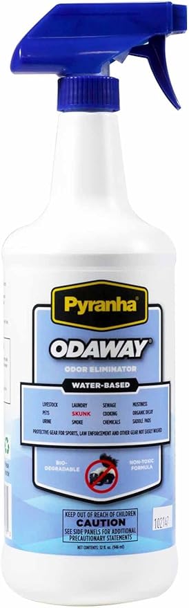 Pyranha Odaway Odor Eliminator Water-Based 32 fl oz. Spray Bottle