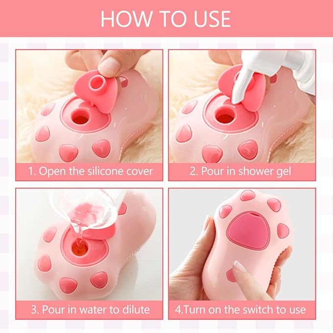 Steam Cat Brush for Deshedding and Grooming - Detachable Hair Remover for Cats and Dogs, Massager for Pets