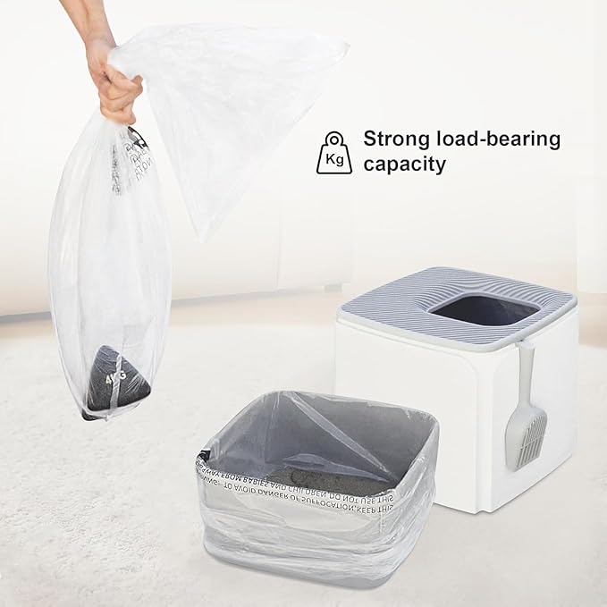 Cat litter Box Liners, Compatible wiht Most of IRIS USA Premium Top Entry Cat Litter Box, 40 Pack