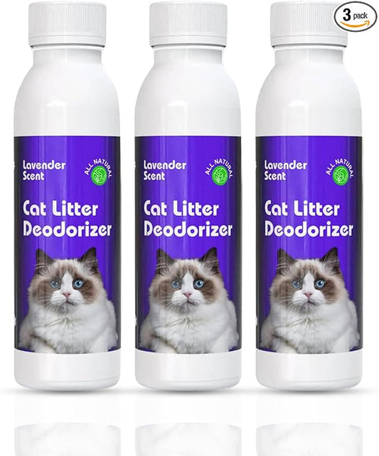 Cat Litter Deodorizer (Lavender Scent) - Soothing for Felines