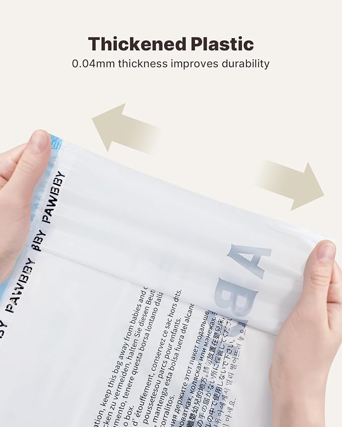 Cat Litter Box Liners Waste Bags-3 Roll Self Cleaning Cat Litter Box Trash Bags with handle (30pcs)