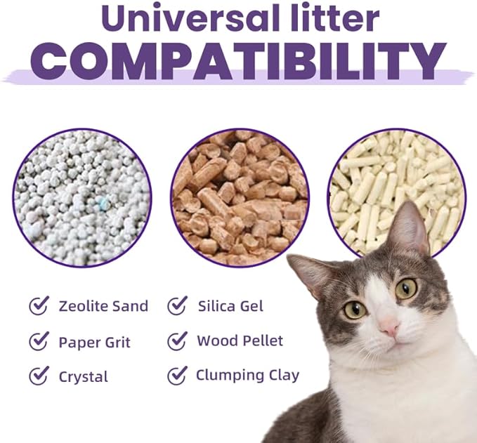 Cat Litter Deodorizer, Sweet Berry Cat Litter Box Odor Eliminator, cat odor eliminator for home, Instantly Eliminates Foul Odors, Freshens Kitty Litter deodorizer, 16 OZ