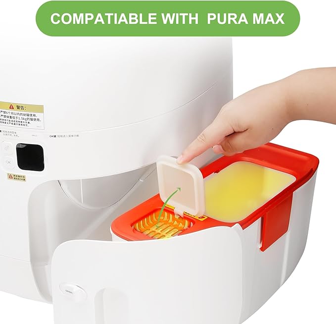 N50 Odor Eliminator Compatible with PuraMax Self-Cleaning Cat Litter Box, Cat Toilet Odor Control for PuraMax Automatic Litter Box, (Pack of 6)