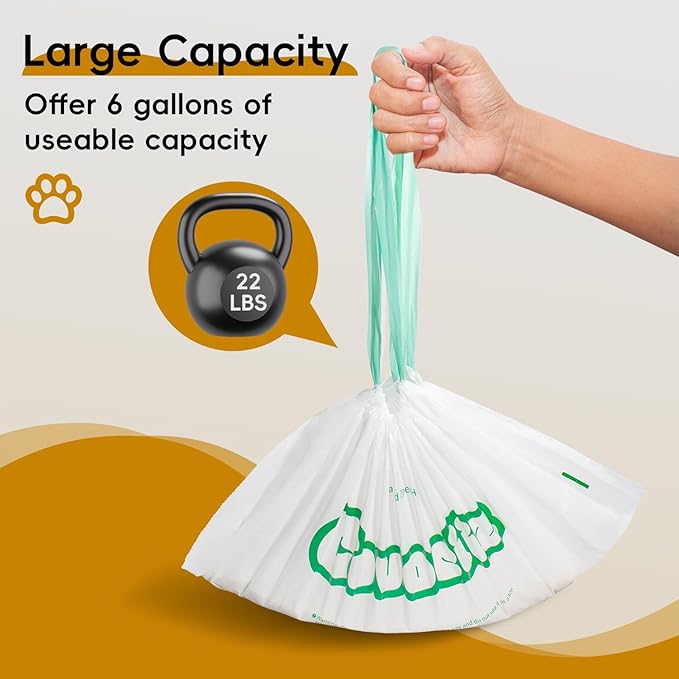 50 Count 27" x 13" Cat Litter Box Liners, 2 Mil Thickness Neakasa M1 litter bags, Replaced Waste Bags, Heavy Duty Trash Bags