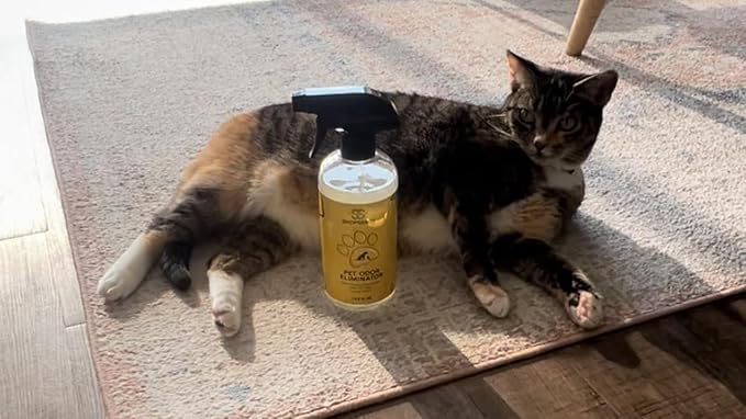 Pet Odor Eliminator - Dog & Cat Urine Odor Eliminator and Furniture Refresher.