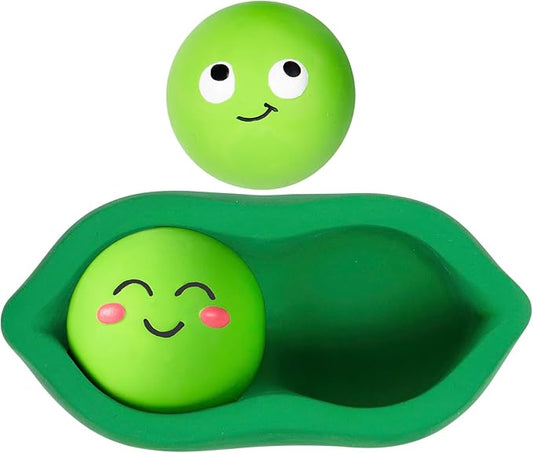 Fringe Studio "WE Come in PEAS Latex Dog Toy, Pet Shop Collection (366016)