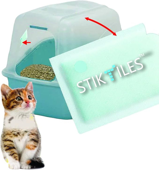 Easy Odor Eliminator StikTiles, Neutralize Pet Odor Instantly - 8 Month Supply