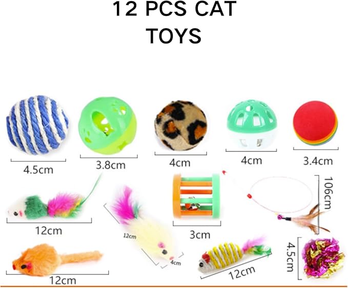 Cat Starter Kits, Kitten Starter Kits,17 Pcs Cat Starter Package, Save Your time to Searching, Food Feeder and Water Bowls, cat Litter Boxes,cat House, cat Bed .cat Toys, cat Fur Remover Roller.