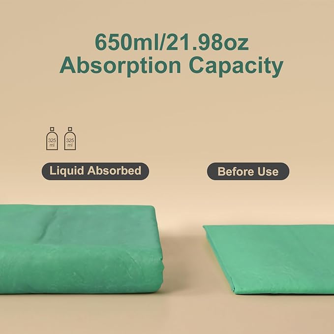 Puppy Pee Pad for Dog 10 Counts Disposable Pet Training Pad with 4 Adhesive Tape Pee Pads Quick Dry Pad for Dogs, Puppies, Doggie, Cats, Rabbits, 18" x 24",Suitable for Crate/Cage/Kennel/Carrier