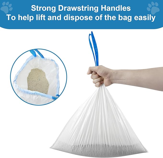 Povee Self Cleaning Cat Litter Box Liner 25 PCS