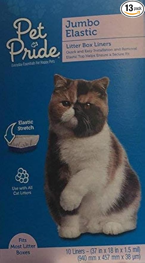 Jumbo Elastic Litter Box Liners (Single Box)