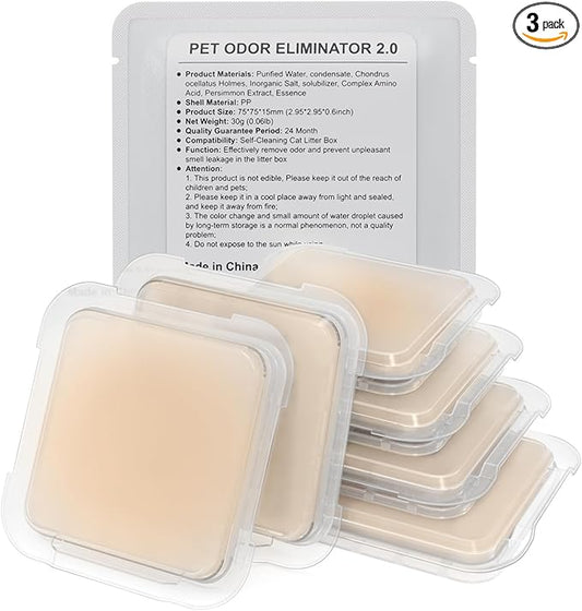 Smelling Fresh with N50-2.0 Odor Eliminator Exclusive for Pura Max Automatic Self-Cleaning Cat Litter Box - Cat Toilet Odor Control (6 Packs)