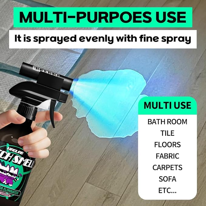 CATCH SMELL Stain & Odor Eliminator flower Deodorizer air fresheners for Home, Carpet Remover for Cats & Dog Pee Cat Urine Destroyer,Clean refresher Spray
