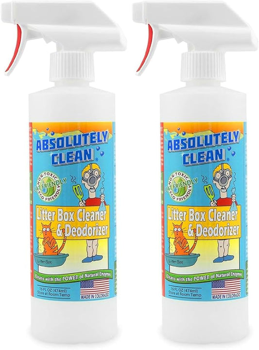Litter Box Cleaner and Deodorizer, Eliminate Odors Quickly, Neutralizes Urine and Feces Odors in The Air and The Box, Make Litter Last Longer