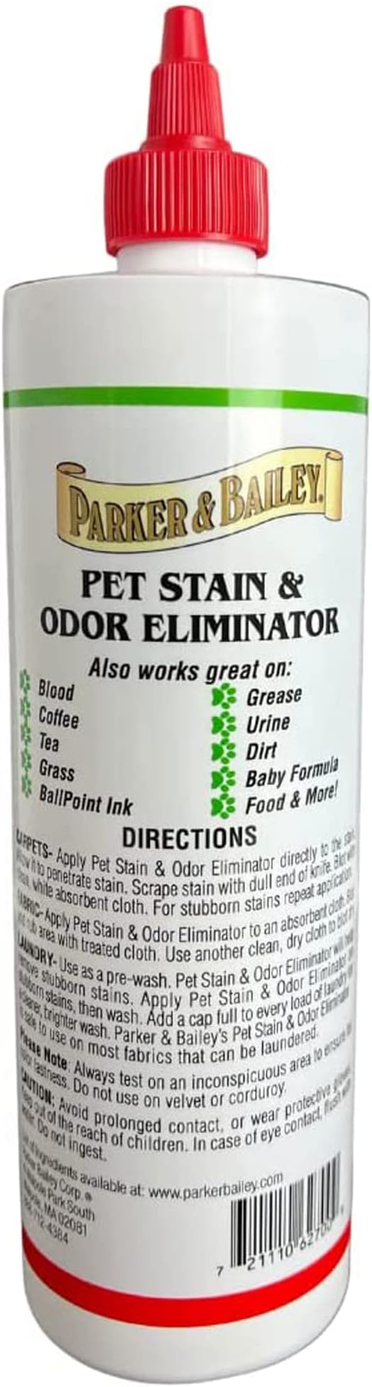 Parker Bailey Pet Stain & Odor Eliminator 16oz bottle