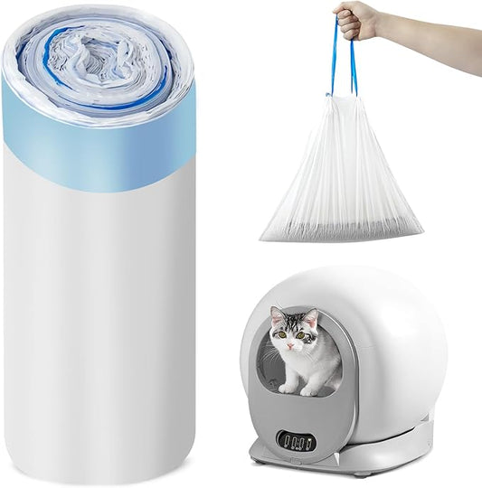 Povee Self Cleaning Cat Litter Box Liner 25 PCS