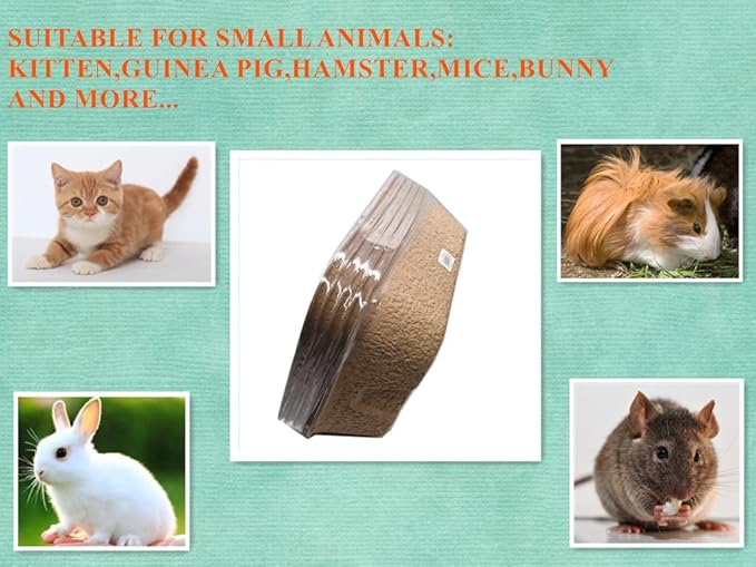 Disposable Cat Litter Box (5 Pack Of Trays) Eco Friendly 100% Recycled Paper Cat Tray,16.14 X11.81X3.94 Inch (Brown)