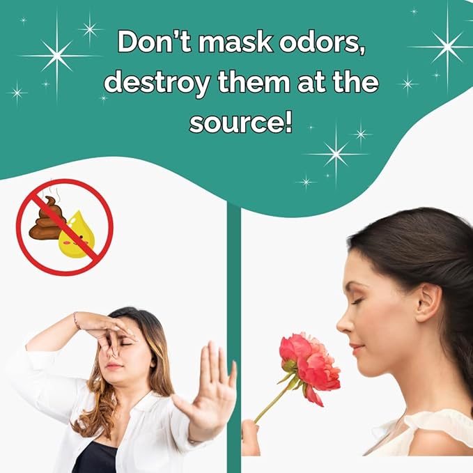 Pet Stain & Odor Remover - Fast-Acting Enzyme Cleaner for Dog & Cat Urine - Safe for Carpets, Floors, Furniture - Non-Toxic, Pet-Safe Formula - 32 oz Spray