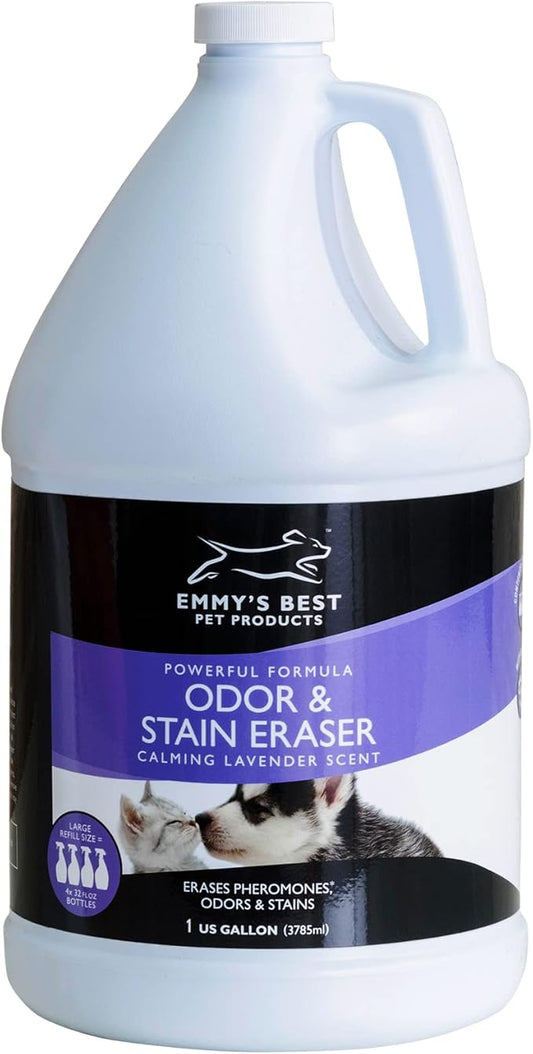 EBPP Odor & Stain Eraser - Made in The USA - Pet Odor Absorber and Room Deodorizer for Home Use - Odor Remover and Urine Odor Eliminator - Lavender Enzyme Carpet Cleaner