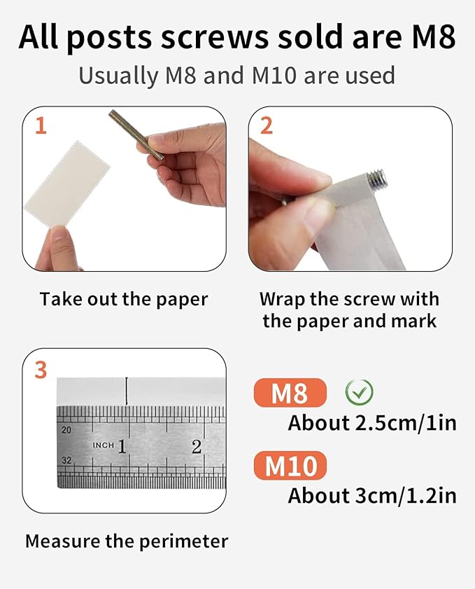 BNOSDM 4 Pcs M8 15”x2.75” Cat Tree Scratching Post Replacement Parts for Indoor Cats Tower Rope Scratch Poles Refill Sisal Pole Part for Refurbishment Hemp Kitty Furniture Accessories Spare