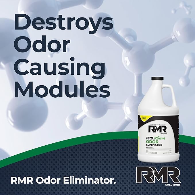 RMR PRO-Xtreme Odor Eliminator, Commercial-Strength Formula, Naturally Destroys Odors, Organic Solution, Tackles The Worst Odors, No Masking or Cover-Up Fragrances, Safe and Easy to Use, 1 Gallon