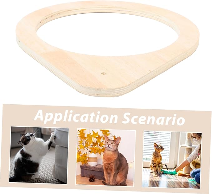 Cat Perch Frame for Scratching Post Cat Bed Holder Wear-Resistant Cat Frame Replaceable Cat Shelf Cat Tree Supply for Kittens and Cats