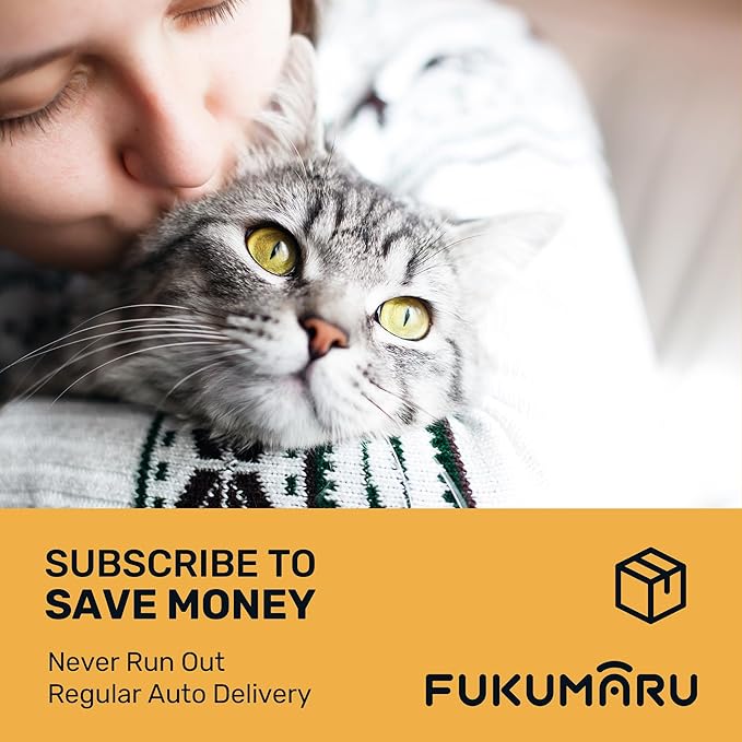 FUKUMARU Tofu Cat Litter Clumping, Low dust Cat Litter, 100% Natural Ingredients Litter, Flushable, Ultra Absorbent, Lightweight, Low Tracking Cat Litter Unscented, Odor Control (8lb x 4 Bags)