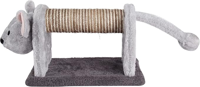 GIA Home Furniture Series Catch The House Mouse, Cat Scratching Post, Gray