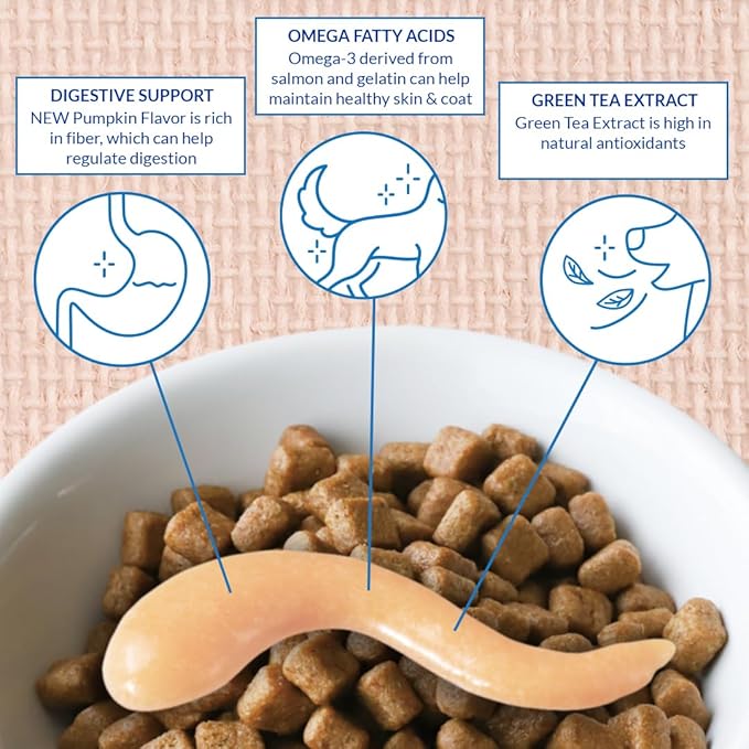 INABA Churu Meal Topper for Dogs, Complete & Balanced, Creamy, Lickable Purée Dog Food Toppers, 1.69 Ounce Tube, 15 Tubes (3 per Pack), 5 Flavor Variety Pack