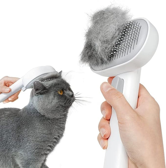 NICESHOP Grooming brush for Sheddingn for Indoor, Long or Short Haired cats, Comb for Kitten Rabbit Massage Removes Loose Fur