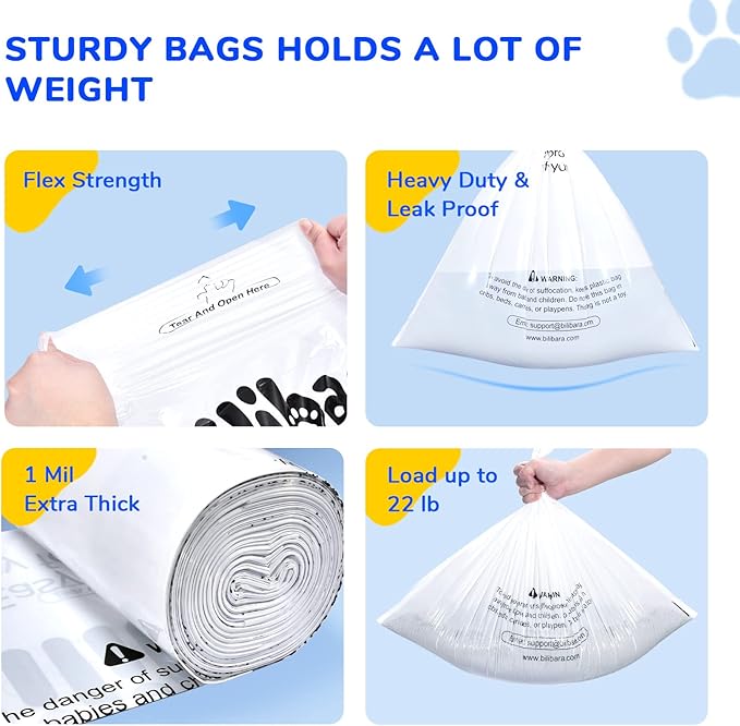 Litter Box Liner Bag Compatible with Cat litter Box 3 and 4, 60 Pack - Extra Thick Waste Bags for Self-Cleaning Pet Kitty Litter Box Drawer Liners, 9-11 Gallons Home/Kitchen Trash Bags