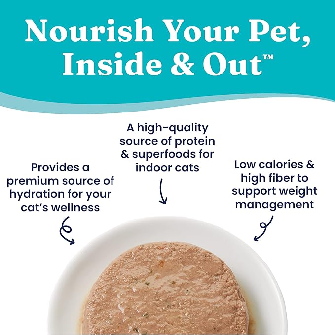 Solid Gold Flavorful Feast Wet Cat Food - Pate - Real Chicken - Canned Cat Food, 24 Pack