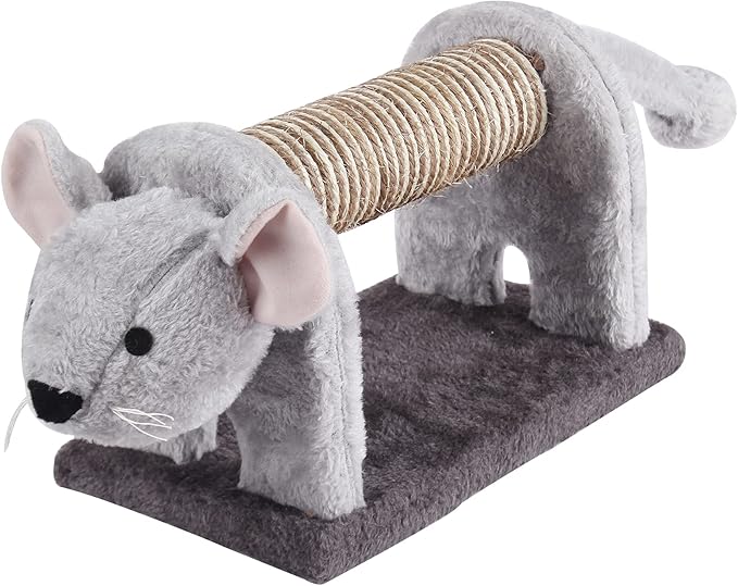 GIA Home Furniture Series Catch The House Mouse, Cat Scratching Post, Gray