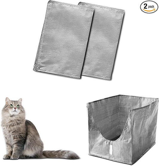 Liner F Compatible with Modkat Flip Litter Box - Reusable Liners for Flip Litter Box - Liner F for Cat Litter Box (2 pack)