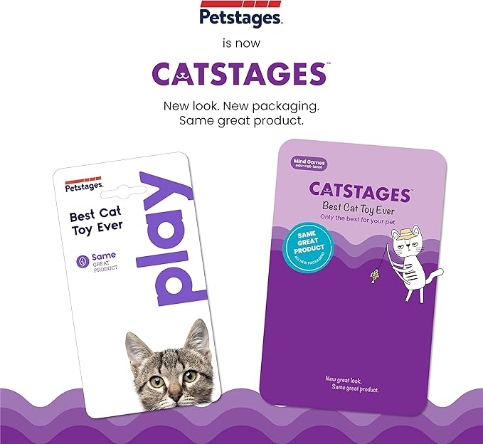 Catstages Cheese Chase Catnip Interactive Cat Track Toy
