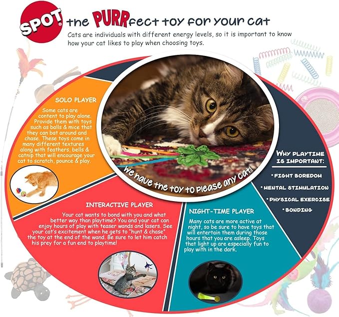 A-Door-Able Bouncing Mouse Rattle and Catnip Toy