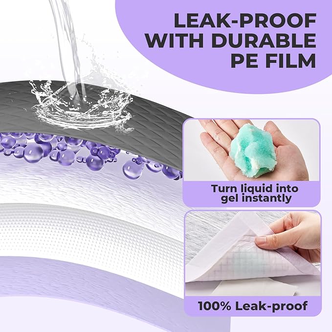 Cat Pads Refills for Litter Box: Cat Litter Mat for Tidy Cats Breeze Litter System - Thickened 6-Layer Super Absorbent Breeze Pads - 16.9" X 11.4" Activated Carbon Odor Control - Pack of 20