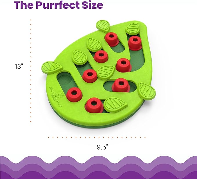 Catstages by Nina Ottosson Buggin' Out Puzzle & Play - Interactive Cat Treat Puzzle