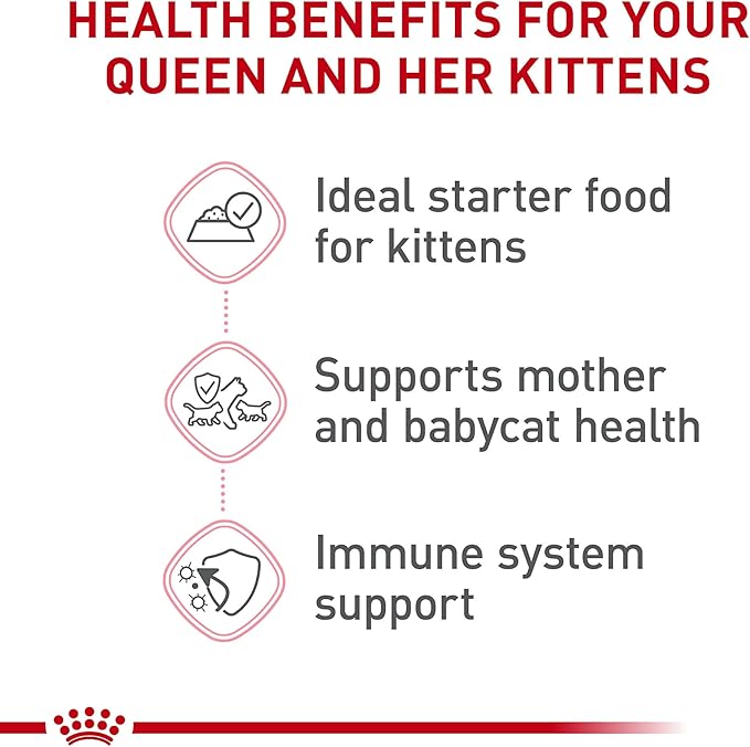 Royal Canin Feline Health Nutrition Mother & Babycat Ultra Soft Mousse in Sauce Canned Cat Food, 5.1 Oz Can