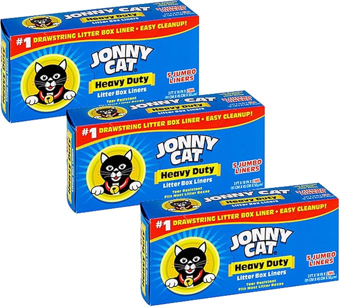Jonny Cat No Scent Litter Box Liners 5 lb.