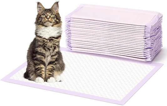 Cat Pads Refills for Litter Box: Cat Litter Mat for Tidy Cats Breeze Litter System - Thickened 6-Layer Super Absorbent Breeze Pads - 16.9" X 11.4" Odor Control - Pack of 20